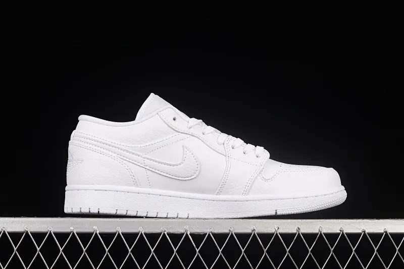All categories Air Jordan Jordan series basketball shoes Air Jordan 1 Low G version pure original Air Jordan 1 Low AJ1 Joe 1 pure white low-top cultural basketball shoes 553558-130